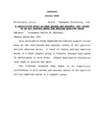 A descriptive study of self-esteem and anxiety: key issues in an HIV support group for African American males, 1995