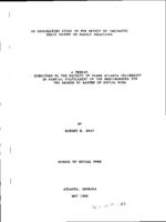 An exploratory study on the effect of traumatic brain injury on family relations, 1995