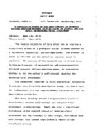 A descriptive study of the self-concept of prenatal African American mothers with HIV/AIDS in Georgia and its impact on maternal-fetal attachment, 1995