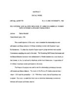 Self-esteem and illness behavior in African American women with systemic lupus erythematosus, 1996