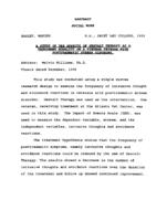 A study of the effects of Gestalt therapy as a treatment modality on a Vietnam veteran with post-traumatic stress disorder, 1996