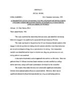 A descriptive study examining the relationship between stress and risk-taking behaviors among academically successful African American women, 1996