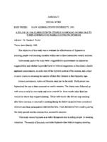 A study of the elimination of cigarette smoking within one to three consecutive weekly hypnotic sessions, 1996