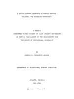 A social systems approach to family service delivery, the Nigerian experience, 1996