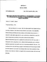 The effect of discharge referrals and religious attitudes on African American client satisfaction with substance abuse treatment, 1996