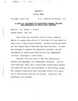 A study of attitudes of black males towards the use and attendance of twelve-step program, 1996