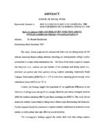 Sexual behaviors and risk of HIV infection among African American female college students, 1997