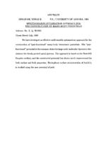 Multivariable optimization approach for the construction of many-body potentials, 1998