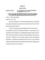 An exploratory descriptive study of parenting styles of truant and non-truant adolescents, 1998