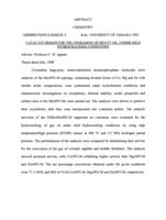 Catalyst design for the upgrading of heavy oil under mild hydrocracking conditions, 1998