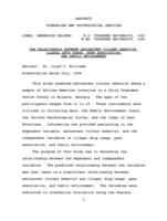 The relationship between adolescent violent behavior, illegal drug usage, peer association, and family environment, 1998