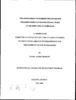 The development of internet strategies for the improvement of transnational trade in the West African subregion, 1998