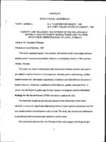 Parents' and teachers' perceptions of the relationship between teacher-parent interactions and teacher behavior in Metropolitan Atlanta, Georgia, 1998