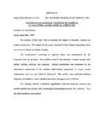 The impact of domestic violence on marital satisfaction among African Americans, 1999