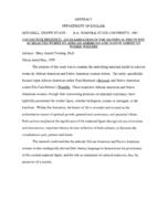 Instinctive presence: an examination of the maternal discourse in selected works by African American and Native American women writers, 1999