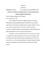 Surfactant enhanced extraction of volatile chlorinated organic compounds from soil, 2000