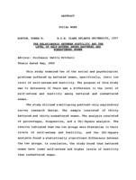 The relationship between hostility and the level of self-esteem among battered and nonbattered women, 2000