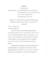 Modeling electrodeposited NI80Fe20 and the electrolytes boundary conditions' influence on the mechanical properties, 2009
