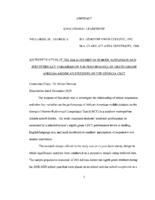 An investigation of the relationship of school suspension and other key variables on the performance of eighth grade African-American students on the Georgia crct, 2010