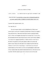 From mother to daughter: an analysis of intergenerational activism among African-American women from 1960 to 1961, 2011