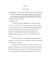 A study comparing African American men and women with a mental health disorder and their dependency on others, 2011