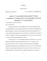 A study of the relationship between adolescent female interpersonal development in a relationship and the influence of the absence of a father in the home, 2013