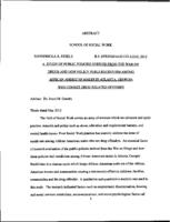 A study of public policies derived from the war on drugs and how policy fuels recidivism among African American males in Atlanta, Georgia who commit drug related offenses, 2013