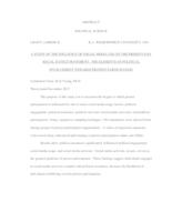 A study of the influence of social media use on the present-day social justice movement: the elements of political involvement towards protest participation, 2017
