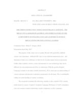 Sheltered instruction versus mainstream classroom, the impact of classroom placement and other factors on the achievement of english language learners in science: implications for educational leaders, 2017