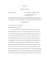 An Analysis of the Strategic Balance between China's Regional Hegemony and the United States' Influence in the South China Sea: 1974-2016, 2019