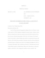 The Politics of Drinking Water Systems: A Case Study of Jackson, Mississippi