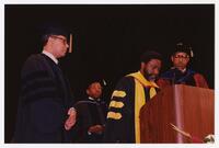 Colin Powell, Thomas W. Cole, Jr. at Commencement, 1989
