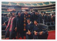 Group Portrait of Eight Graduates at Commencement, 1994