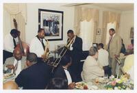 Wynton Marsalis and a Band Playing at Commencement Event, 2001