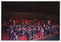 Graduates at Commencement, circa 2002