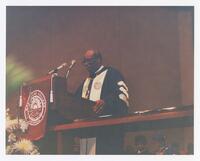 Unidentified Man at Convocation, 1990