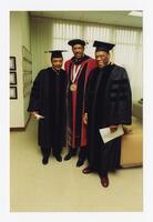 Thomas W. Cole, Jr., William Warfield and Quincy Jones at Convocation, 1993