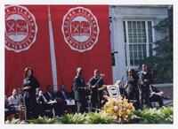 An Unidentified Group Performs at Convocation, 1999