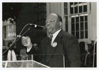 John Lewis at a Homecoming Activity, October 1992