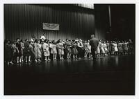 Large Unidentified Singing Group at Homecoming Gospel Concert, 1994
