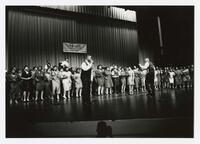 Large Unidentified Singing Group at Homecoming Gospel Concert, 1994