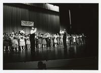 Large Unidentified Singing Group at Homecoming Gospel Concert, 1994