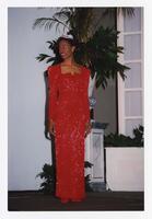 Unidentified Young Woman at Homecoming Coronation, 1997