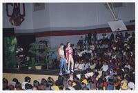 Two Unidentified Women at Homecoming Fashion Show, 2000
