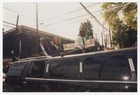 Two Unidentified Women in Homecoming Parade, 2000