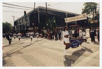 Lincoln University Marching Band in Homecoming Parade, 2000