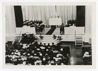 Worship Service in Davage Auditorium, circa 1955