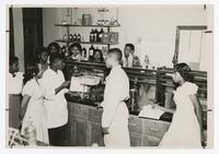 Unidentified Students in Science Classroom, circa 1955
