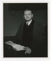 An Unidentified Minister at a Podium, circa 1960
