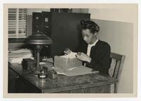 Unidentified Administrative Worker, circa 1950